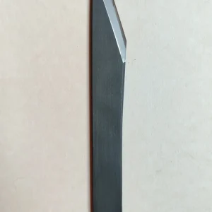 Couteau japonais "Kiridashi" forgé par Yoshihide Sakamitsu 24mm "Kurouchi"